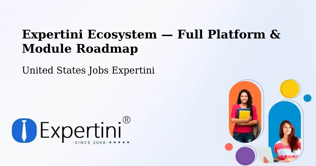 Expertini Ecosystem — Full Platform & Module Roadmap – Cary